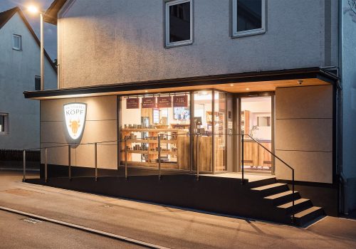 Modernisierung Filiale Metzgerei _ Gerstetten